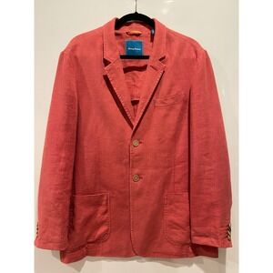 Men's Linen Tommy Bahama blazer md salmon pink